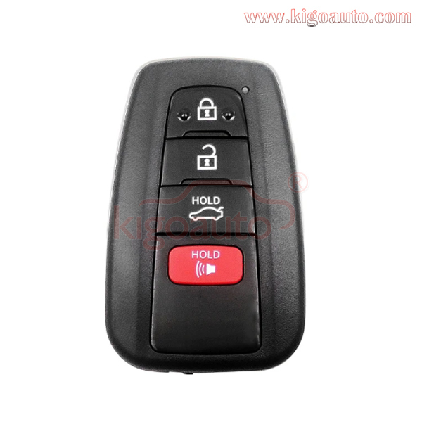 Autel Universal HYQ14FBC Smart key shell 3/4 button for Toyota Camry 2018 2019 2020