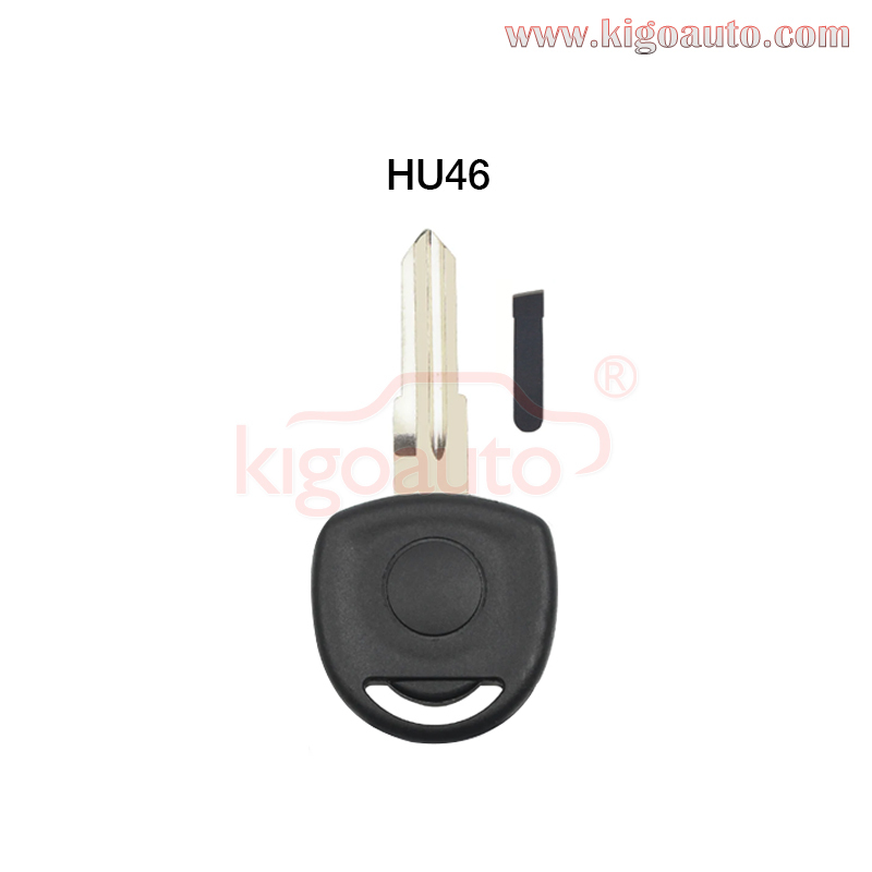 Transponder key blank no chip HU46 / YM28 for Opel