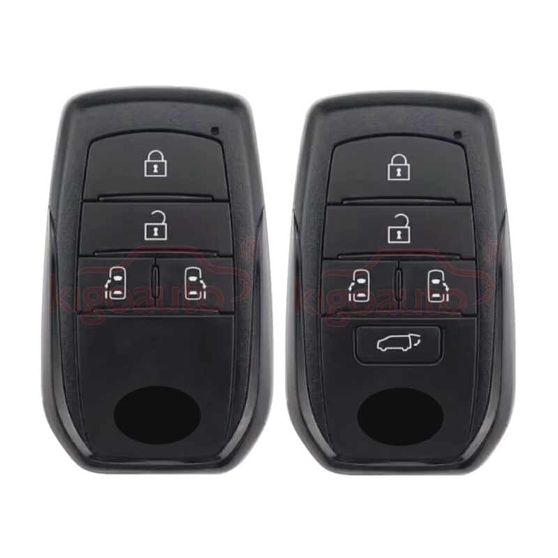BK1EW Smart Key shell 4/5 Button for 2022 Toyota Alphard Vellfire