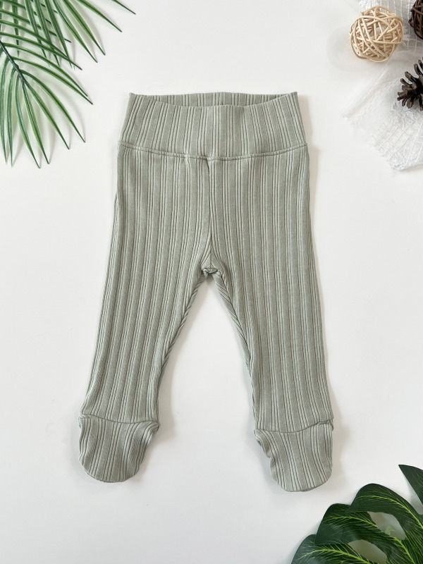 baby rib footed pants