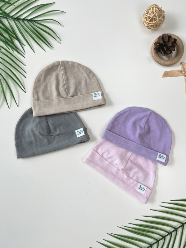 baby organic cotton beanie