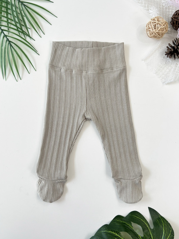 baby rib footed pants