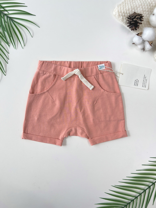 baby knit jogger shorts