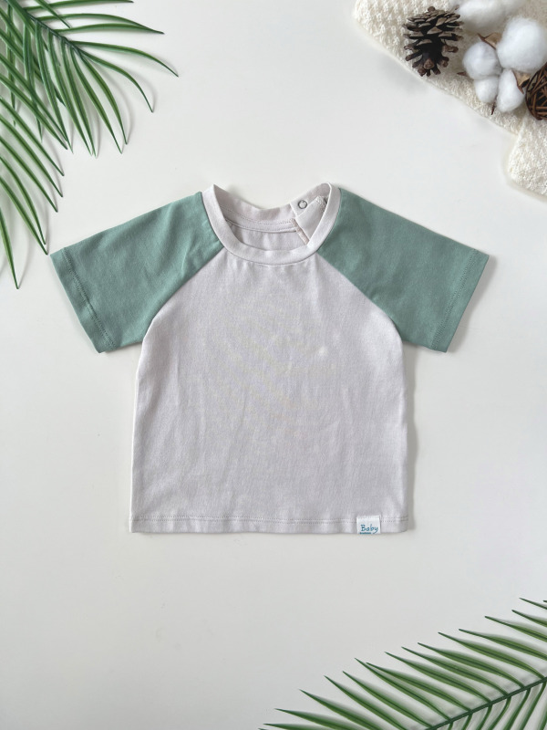 leo raglan short sleeve tee