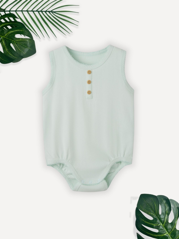 baby girl sleeveless bodysuit