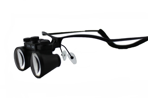 Flip Up dental surgical loupes 2.5X 3.0X 3.5X With no lens staiinless stell frames