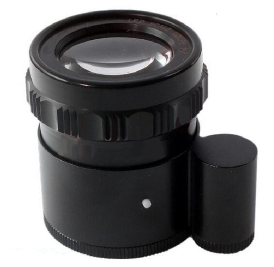Adjustable focus loupe with LED light illumination  C-6804 series with different glass reticles 