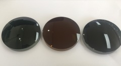 Semi-finished Polarized MR-8 Lens Dia: 75mm Cener thickness 9mm-13mm  N=1.60