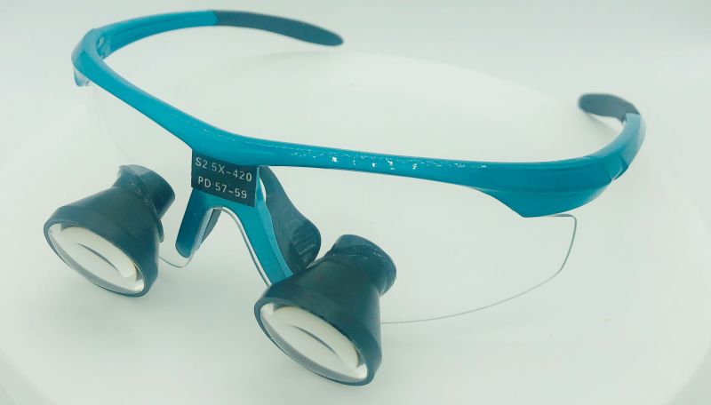 Custom Made TTL Dental Loupes Surgical Loupes Medical Magnifying glasses  2.5x 3.0x 3.5x with Sports frames