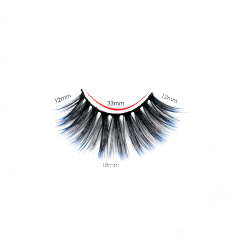 Colorful eyelashes