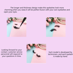 High quality 3D Mink eyelashes-LD007