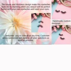 High quality 3D Mink eyelashes-LD005