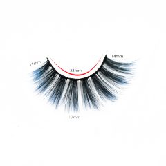 Colorful eyelashes