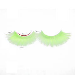 Colorful eyelashes