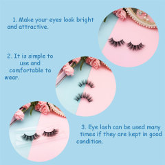 High quality 3D Mink eyelashes-LD005