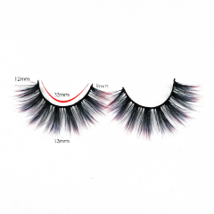Colorful eyelashes