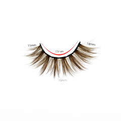 Colorful eyelashes