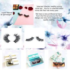High quality 3D Mink eyelashes-LD002