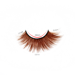 Colorful eyelashes