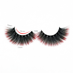 Colorful eyelashes