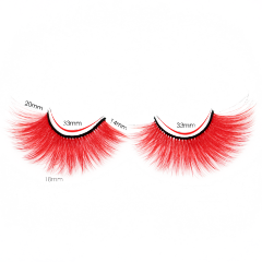 Colorful eyelashes