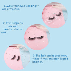 High quality 3D Mink eyelashes-LD008
