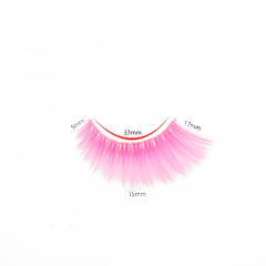 Colorful eyelashes