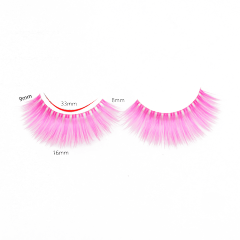 Colorful eyelashes