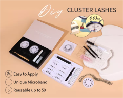 DIY Eyelash Extention Ribbons Segmented Individual Cluster Eyelash