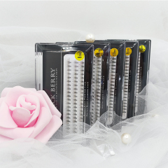 10P DIY Eyelash Extention Ribbons Segmented Individual Cluster Eyelash