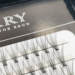 10P DIY Eyelash Extention Ribbons Segmented Individual Cluster Eyelash