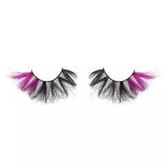 Colorful eyelashes