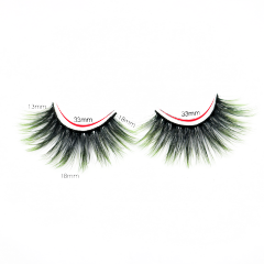 Colorful eyelashes