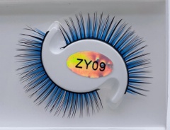 Colorful eyelashes