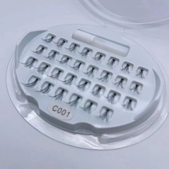 DIY Eyelash Extention Ribbons Segmented Individual Cluster Eyelash(Segmented eyelashes)