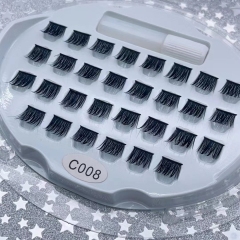 DIY Eyelash Extention Ribbons Segmented Individual Cluster Eyelash(Segmented eyelashes)