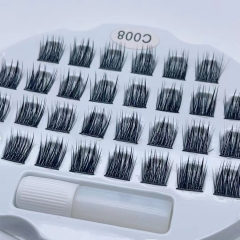 DIY Eyelash Extention Ribbons Segmented Individual Cluster Eyelash(Segmented eyelashes)