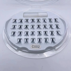 DIY Eyelash Extention Ribbons Segmented Individual Cluster Eyelash(Segmented eyelashes)