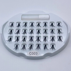 DIY Eyelash Extention Ribbons Segmented Individual Cluster Eyelash(Segmented eyelashes)