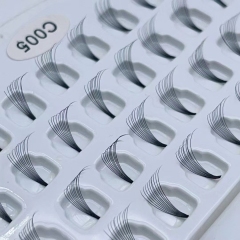 DIY Eyelash Extention Ribbons Segmented Individual Cluster Eyelash(Segmented eyelashes)
