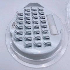 DIY Eyelash Extention Ribbons Segmented Individual Cluster Eyelash(Segmented eyelashes)