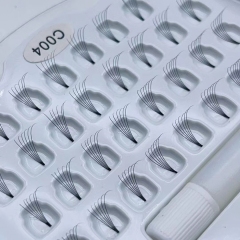DIY Eyelash Extention Ribbons Segmented Individual Cluster Eyelash(Segmented eyelashes)