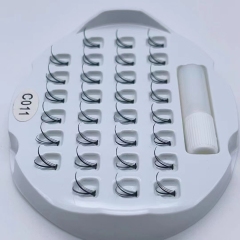 DIY Eyelash Extention Ribbons Segmented Individual Cluster Eyelash(Segmented eyelashes)