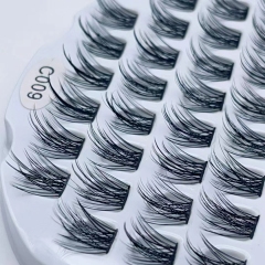 DIY Eyelash Extention Ribbons Segmented Individual Cluster Eyelash(Segmented eyelashes)