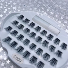 DIY Eyelash Extention Ribbons Segmented Individual Cluster Eyelash(Segmented eyelashes)