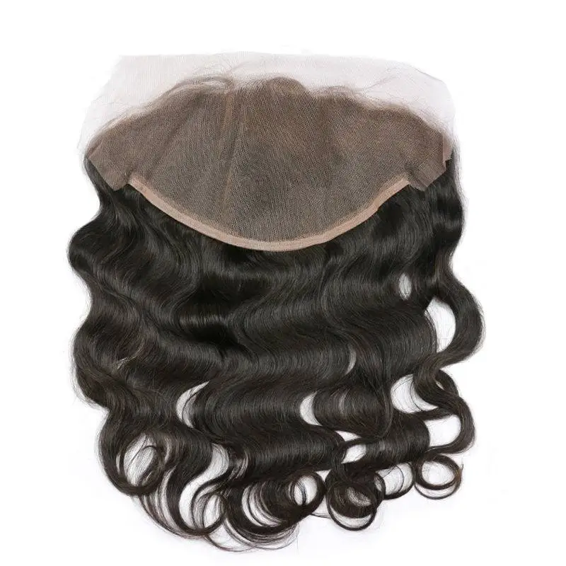 8A 13X6 Lace Frontal Closure Ear To Ear Lace Frontal Body Wave with Baby Hair Peruvian Unprocessed Virgin Human hair in stock