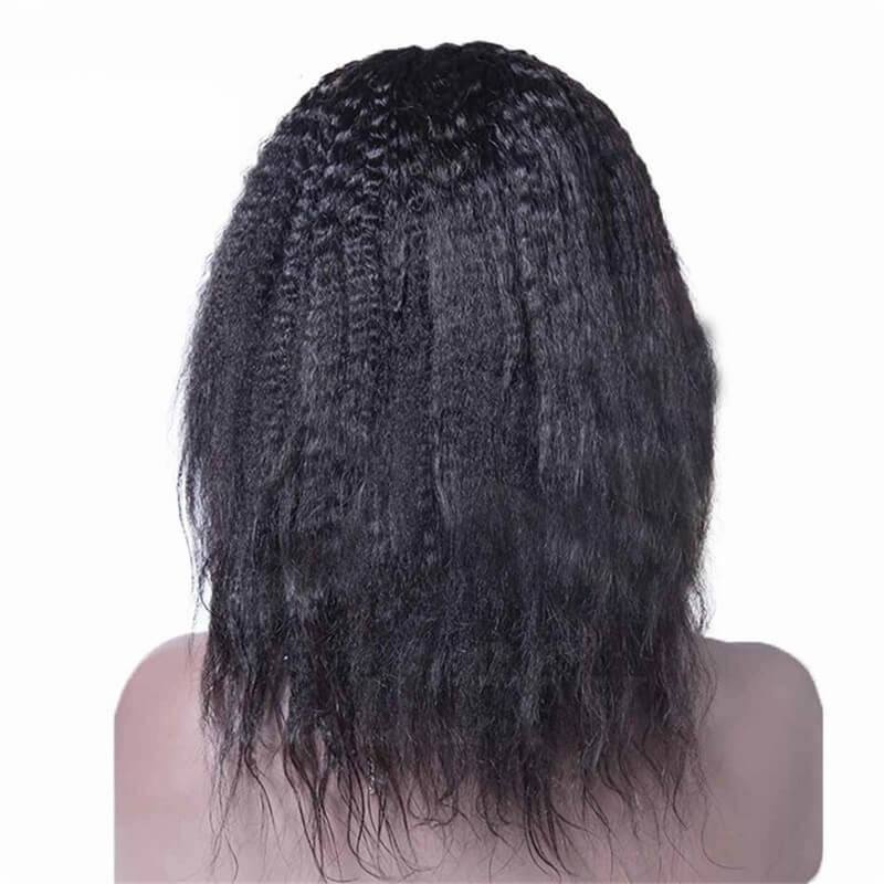 Kinky Straight Brazilian Virgin Human Hair U Part Wigs 8-24 in stock