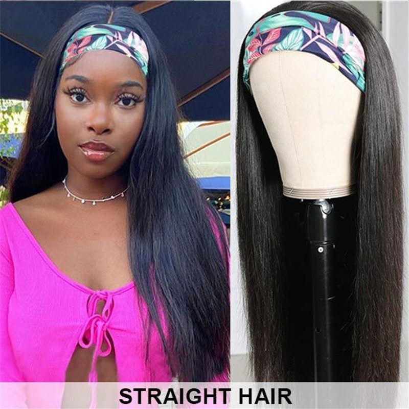 Pay 1 Get 2! Human Hair Headband Wigs Body Wave & Water Wave Wig With Various Kinds Of Hairstyles 150% 180% Density In Stock