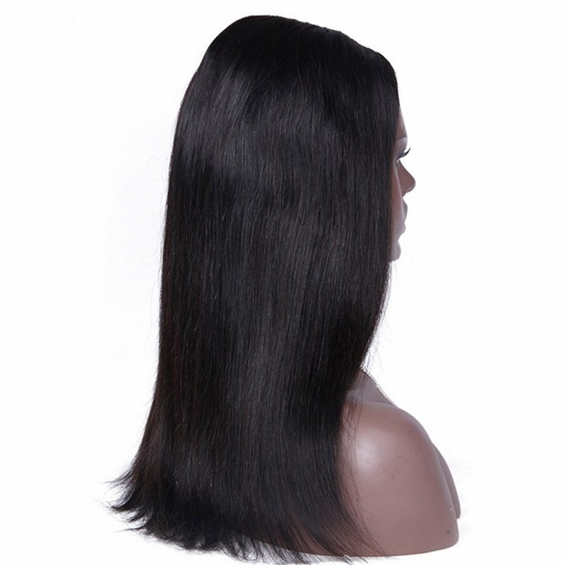 African American U Part Wigs Wendy Williams Straight Brazilian Virgin Human Hair Side Part 8-24 in stock