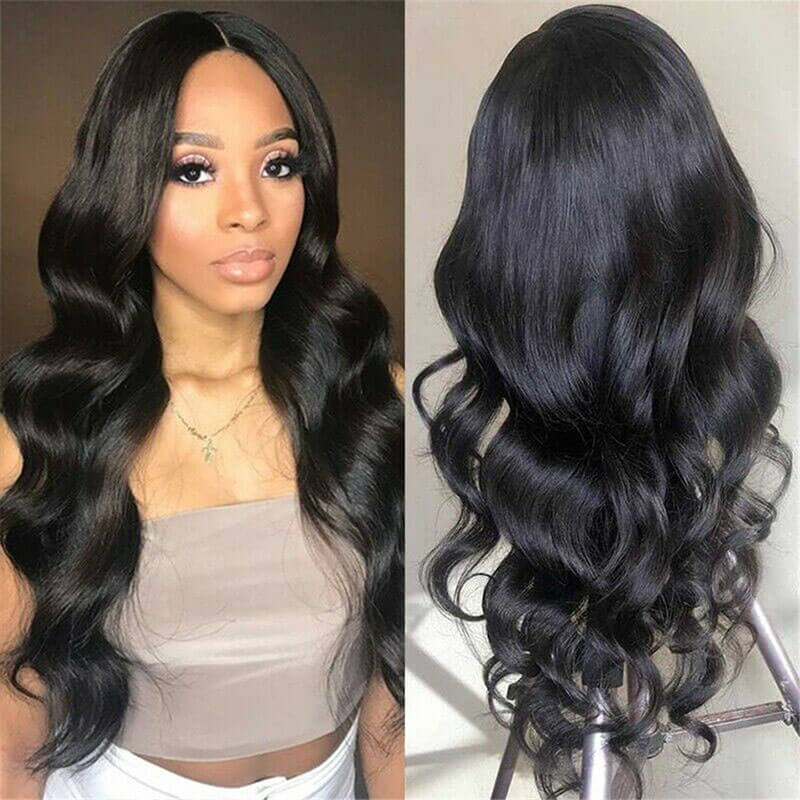 Lace Front Human Hair Wigs Brazilian Body Wave Glueless Full Lace Wigs Pre Plucked for Black Women 360 Lace Frontal Wigs